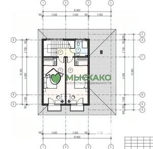 Дом 155м², 2-этажный, участок 5 сот.  