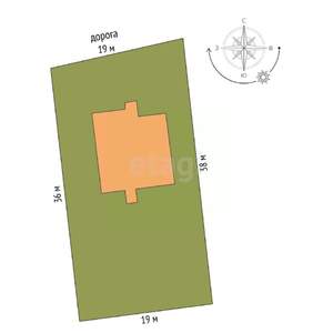 Дом 96м&sup2;, 1-этажный, участок 7 сот.  