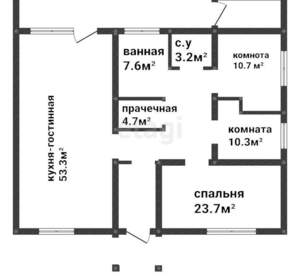Дом 181м², 1-этажный, участок 6 сот.  