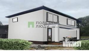 Дом 172м², 2-этажный, участок 4 сот.  