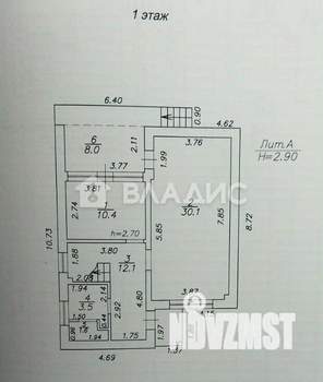 Дом 147м², 2-этажный, участок 4 сот.  