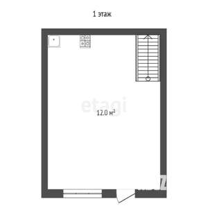Дом 66м&sup2;, 3-этажный, участок 4 сот.  