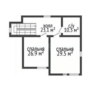 Дом 240м&sup2;, 2-этажный, участок 6 сот.  