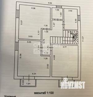 Дом 177м², 2-этажный, участок 3 сот.  