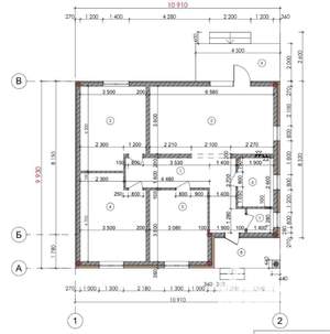 Дом 118м&sup2;, 1-этажный, участок 5 сот.  