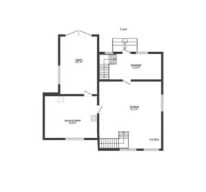 Дом 213м², 2-этажный, участок 8 сот.  