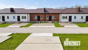 Таунхаус 43м&sup2;, 1-этажный, участок 2 сот.  