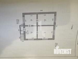 Дом 50м&sup2;, 1-этажный, участок 5 сот.  
