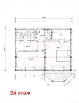 Дом 120м&sup2;, 2-этажный, участок 7 сот.  