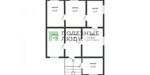 Дом 70м&sup2;, 1-этажный, участок 8 сот.  