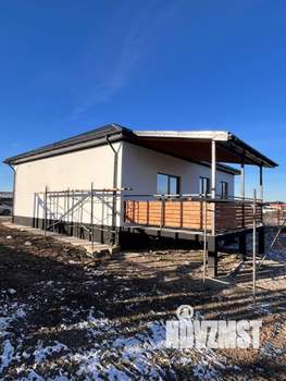 Дом 100м&sup2;, 1-этажный, участок 4 сот.  