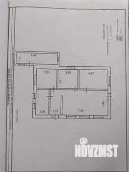 Дом 96м&sup2;, 1-этажный, участок 6 сот.  