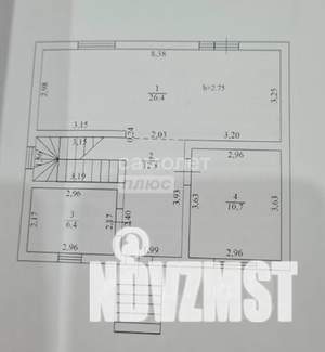Дом 109м², 2-этажный, участок 6 сот.  
