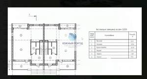 Коттедж 152м², 2-этажный, участок 3 сот.  