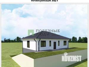 Дом 130м², 1-этажный, участок 6 сот.  