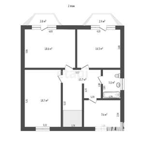Дом 180м², 2-этажный, участок 8 сот.  