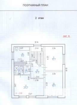 Дом 200м², 2-этажный, участок 6 сот.  