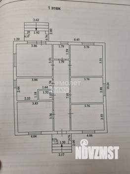 Дом 100м&sup2;, 1-этажный, участок 5 сот.  