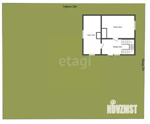 Дача 83м&sup2;, 2-этажный, участок 6 сот.  