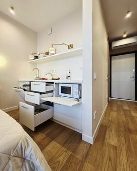 Студия квартира, на длительный срок, 21м2, 20/23 этаж