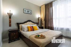 1-к квартира, посуточно, 42м2, 1/1 этаж