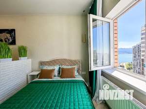 Студия квартира, посуточно, 35м2, 16/21 этаж