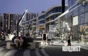 1-к квартира, посуточно, 42м2, 13/25 этаж