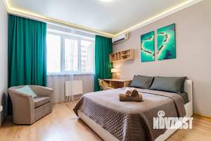 1-к квартира, посуточно, 41м2, 1/1 этаж