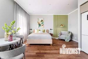 1-к квартира, посуточно, 35м2, 1/1 этаж