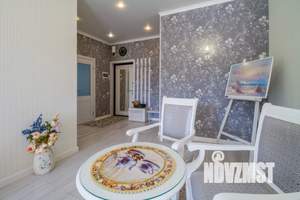1-к квартира, посуточно, 44м2, 1/1 этаж