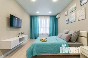 1-к квартира, посуточно, 41м2, 16/21 этаж