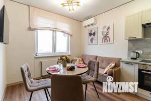 1-к квартира, посуточно, 42м2, 17/23 этаж