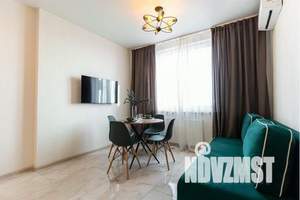 1-к квартира, посуточно, 43м2, 22/25 этаж