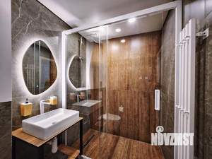 1-к квартира, посуточно, 46м2, 1/1 этаж