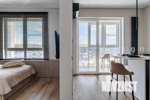 Студия квартира, посуточно, 30м2, 24/24 этаж