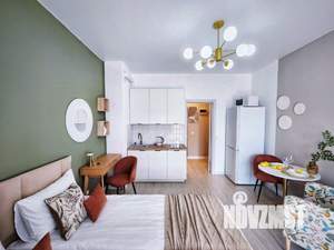 Студия квартира, на длительный срок, 25м2, 17/19 этаж