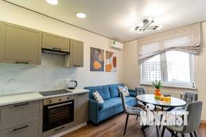 1-к квартира, посуточно, 42м2, 17/23 этаж