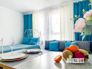 Студия квартира, на длительный срок, 25м2, 15/20 этаж