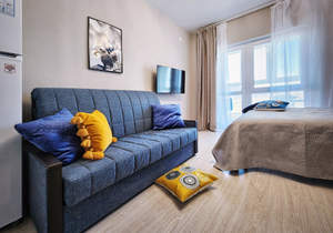 Студия квартира, на длительный срок, 24м2, 19/20 этаж