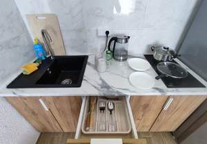 Студия квартира, на длительный срок, 20м2, 2/24 этаж