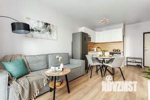 1-к квартира, посуточно, 42м2, 1/1 этаж