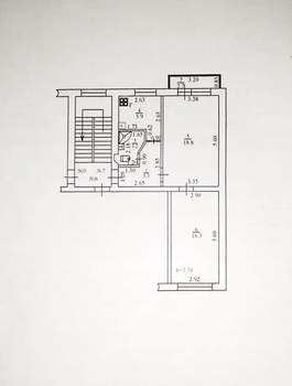 2-к квартира, на длительный срок, 51м2, 4/8 этаж