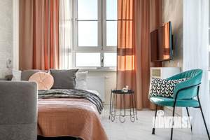 1-к квартира, посуточно, 28м2, 1/1 этаж