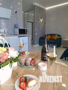 Студия квартира, посуточно, 35м2, 12/20 этаж