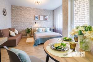 Студия квартира, посуточно, 30м2, 18/23 этаж