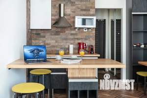 Студия квартира, посуточно, 25м2, 12/20 этаж