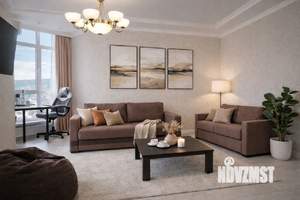 2-к квартира, посуточно, 63м2, 25/25 этаж