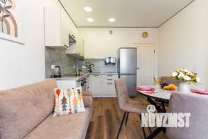 1-к квартира, посуточно, 42м2, 17/23 этаж