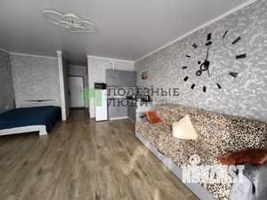 Студия квартира, на длительный срок, 30м2, 16/23 этаж