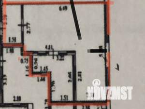 1-к квартира, на длительный срок, 33м2, 1/3 этаж